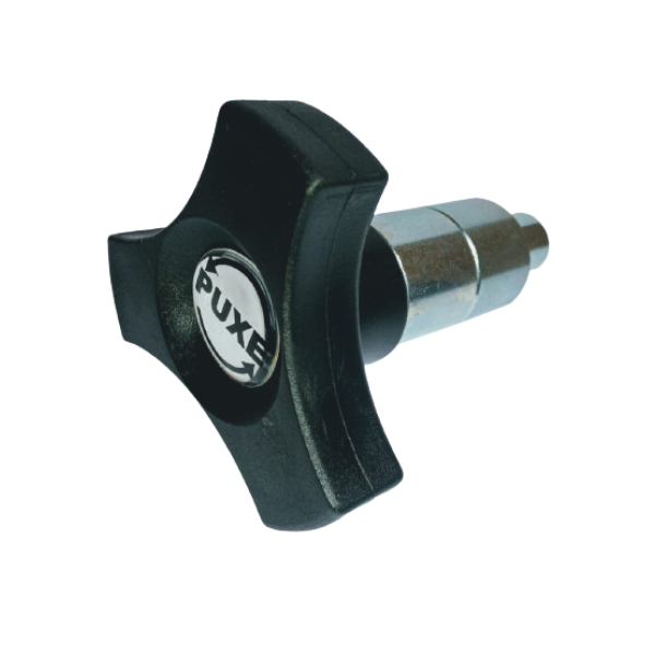Puxador 2 Corpos Manipulo Knop Academia Pino 11mm 13mm  14mm