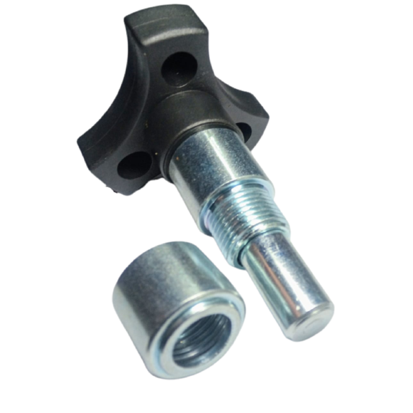 Puxador 2 Corpos Manipulo Knop Academia Pino 11mm 13mm  14mm - Imagem 4