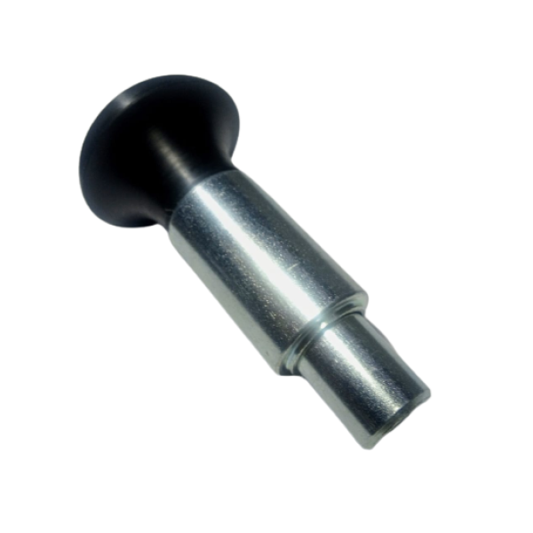 Puxador Manipulo 1 Corpo  Redondo Puxe Pino 14mm 15mm - Imagem 2