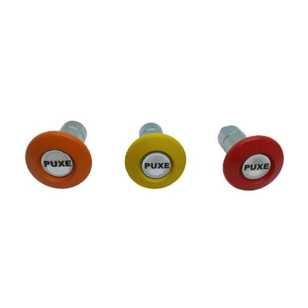Puxador Manipulo Puxe Colorido 2 corpos Pino 11mm/ 13mm/ 14mm