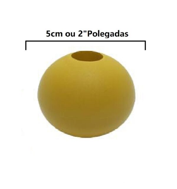 Bola 5cm Para Terminal Cabo De Aço Bolinha Reparo - Imagem 6