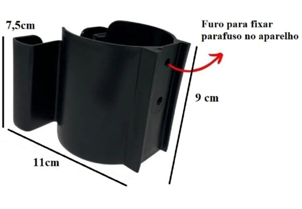 Suporte Para Garrafa E Celular Aparelhos Academia - Imagem 3