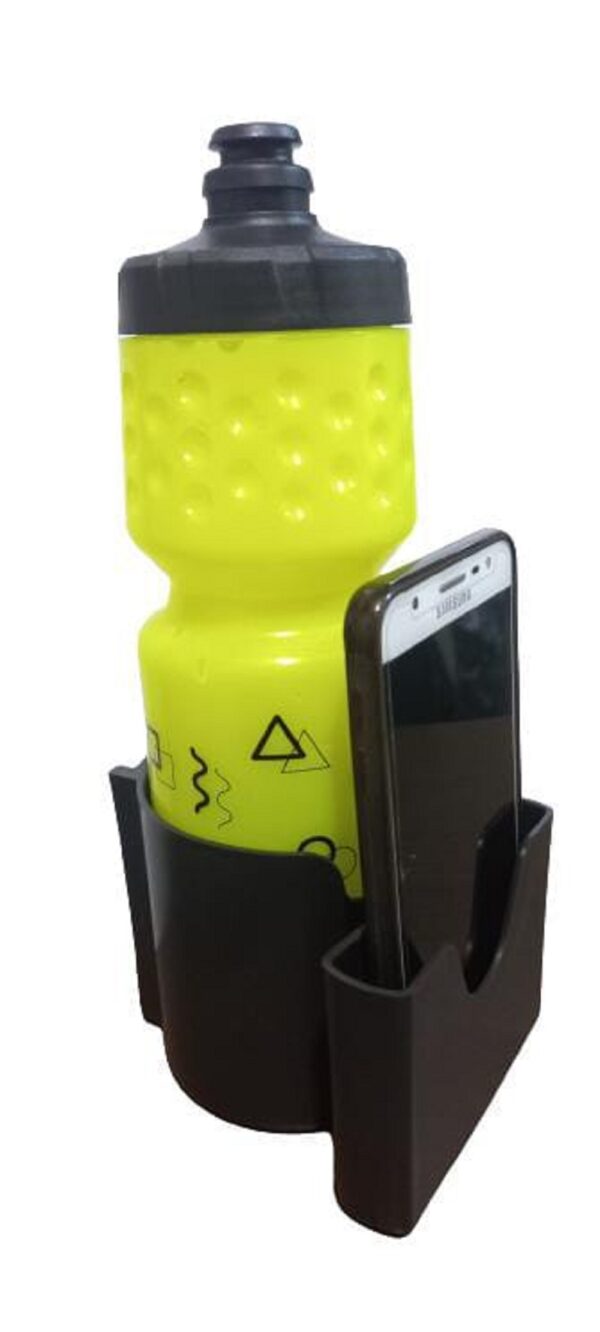 Suporte Para Garrafa E Celular Aparelhos Academia